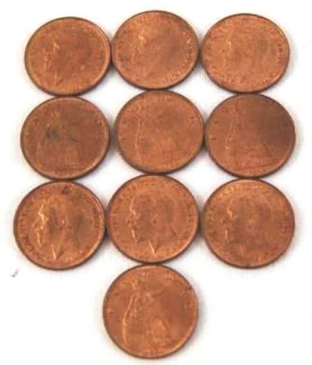 A-Nice-Group-Of-George-V-Farthings